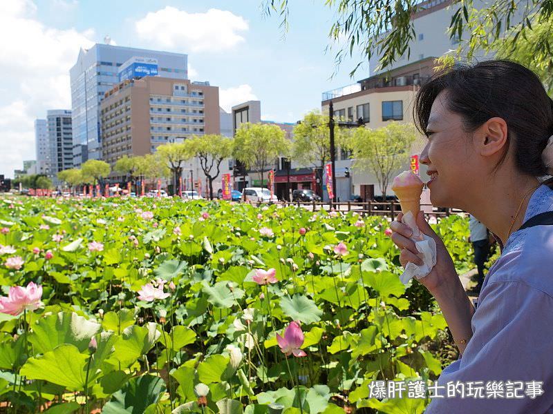 【秋田美食】秋田夏日限定 婆婆把噗 花朵造型的泡泡冰 電影遠在身邊的場景一角 - nurseilife.cc