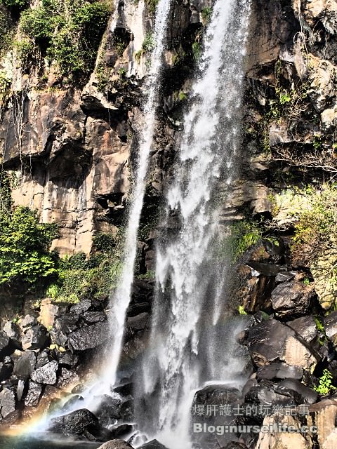 【濟州島】正房瀑布  (정방폭포) Jeongbang Waterfall 亞洲唯一流入海的瀑布 - nurseilife.cc