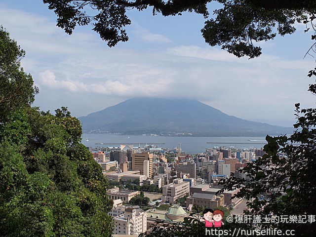 九州 鹿兒島 可以遠眺櫻島火山噴發景象的城山展望台 西鄉隆盛洞窟 爆肝護士的玩樂記事