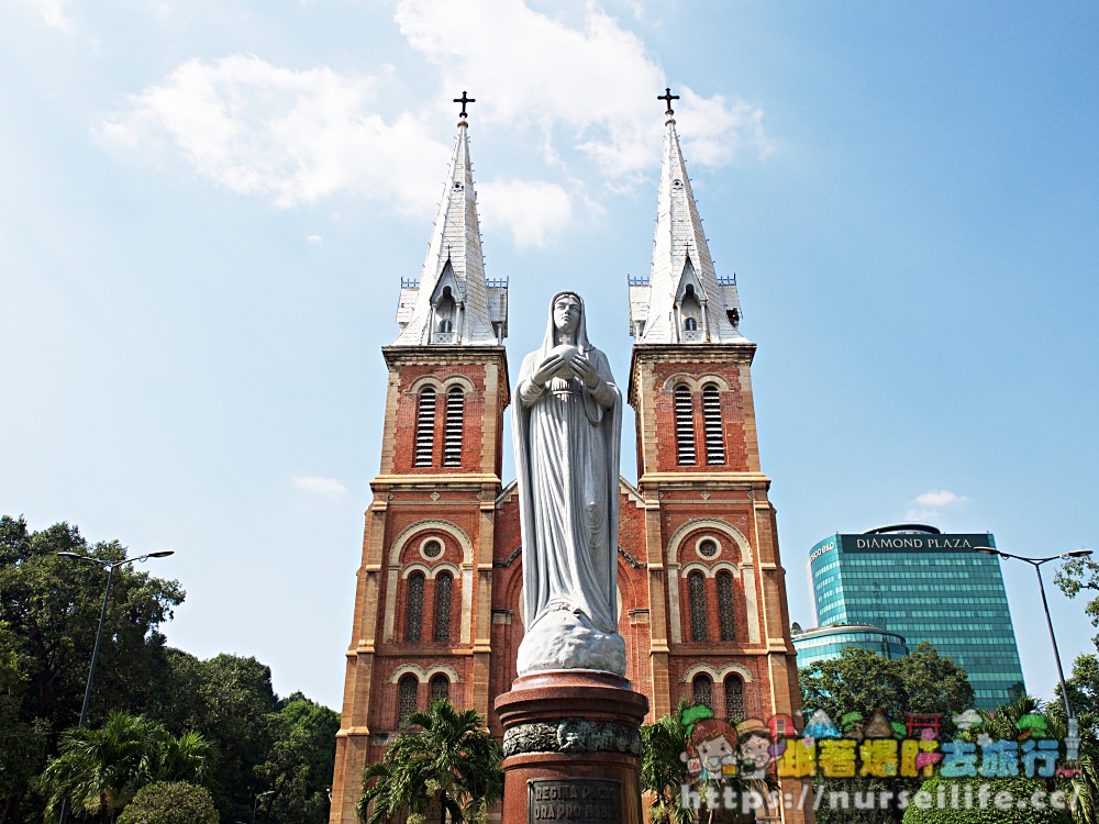 越南、胡志明市｜胡志明市聖母院大教堂Notre Dame Square（紅教堂） - nurseilife.cc