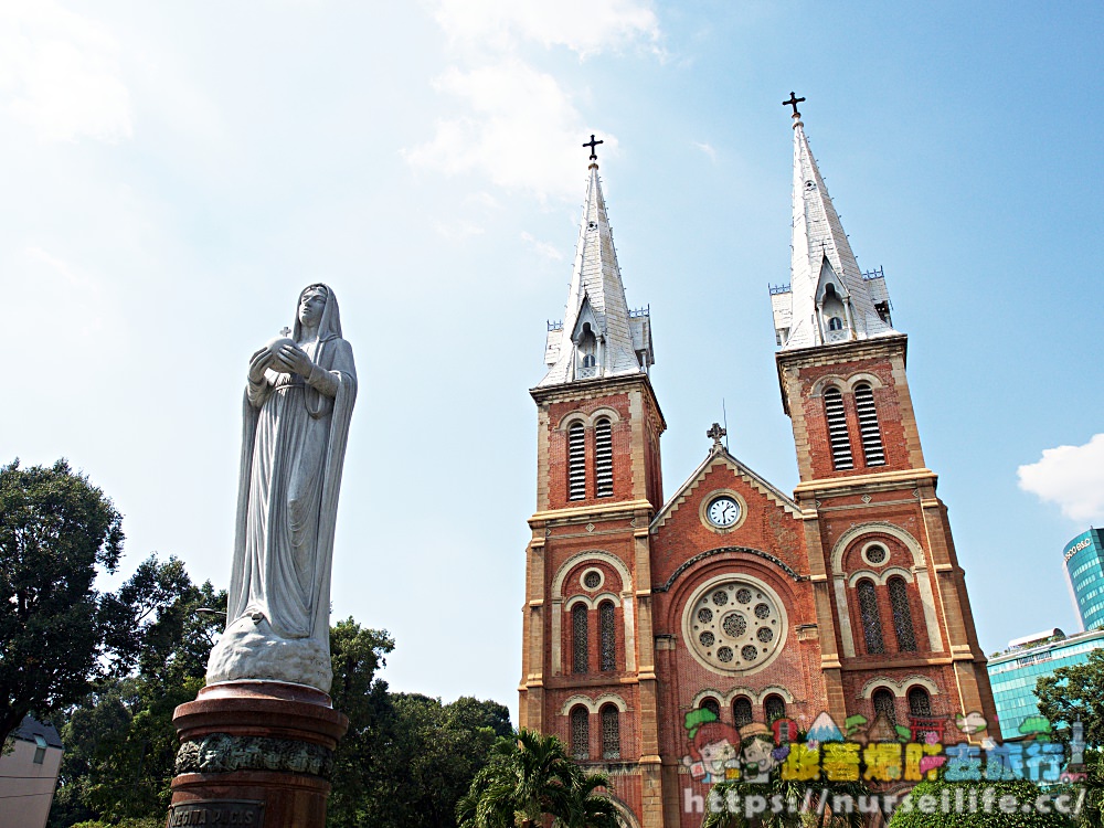 越南、胡志明市｜胡志明市聖母院大教堂Notre Dame Square（紅教堂） - nurseilife.cc