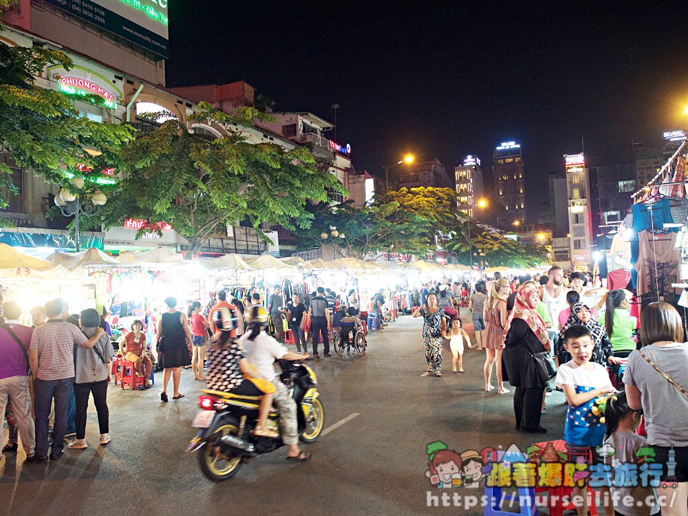 越南、胡志明市｜濱城市場Ben Thanh Market 白天市集、晚上夜市在此體驗當地生活的縮影 - nurseilife.cc