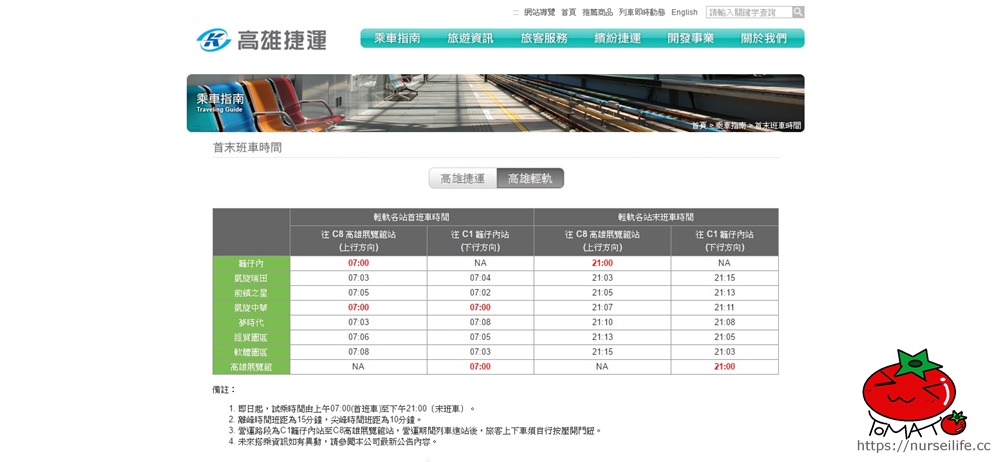 高雄輕軌｜台灣第一條輕軌．搭配捷運玩高雄最方便 - nurseilife.cc