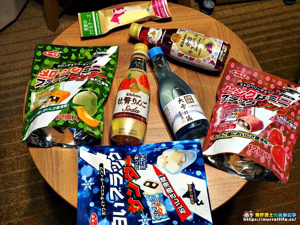 北海道限定飲料 壯瞥蘋果蘇打 余市葡萄氣泡水 爆肝護士的玩樂記事