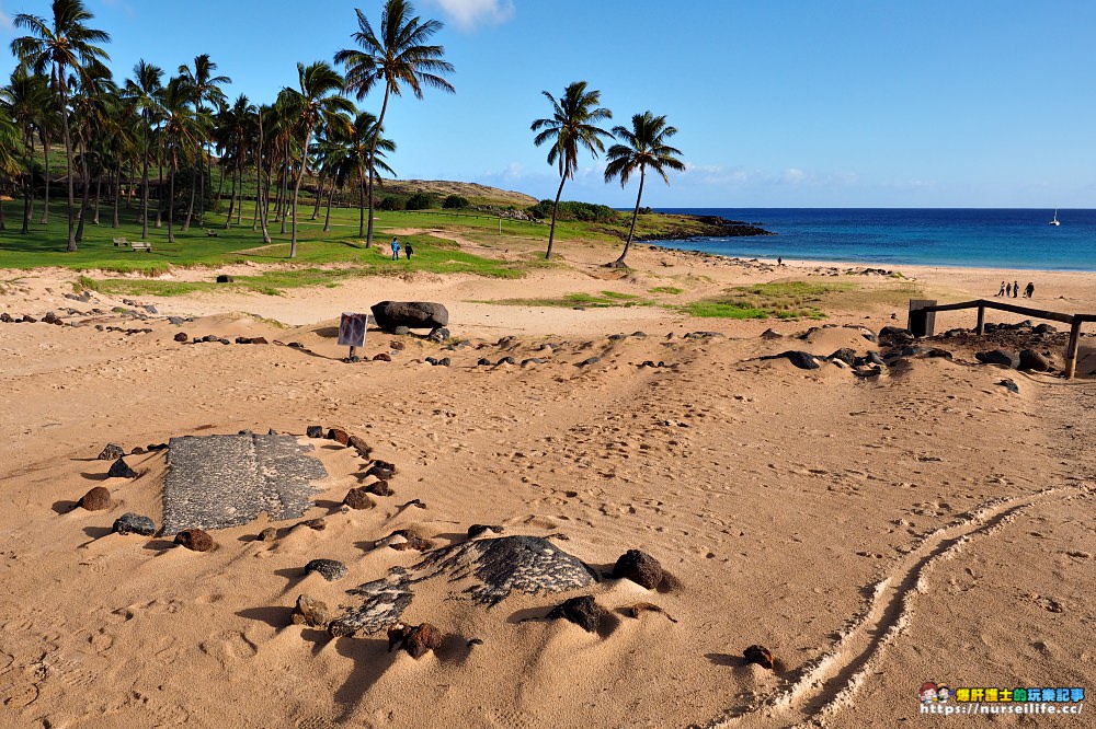 復活節島｜Ahu Nau Nau、Ahu Ature Huki．藏身在Anakena美麗海灘的摩艾 - nurseilife.cc