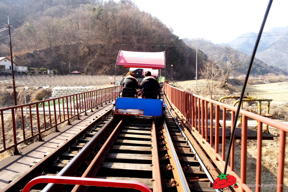 韓國、江原道｜春川City Tour，江村鐵道腳踏車、江原道立花木園、昭陽大壩、金裕貞文學院、昭陽江Sky walk一次走透透 - nurseilife.cc