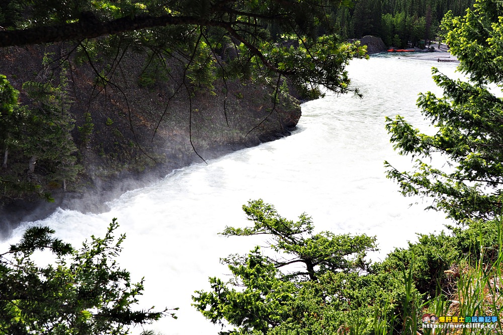 加拿大｜弓河瀑布 Bow Falls．大江東去景色依舊 - nurseilife.cc