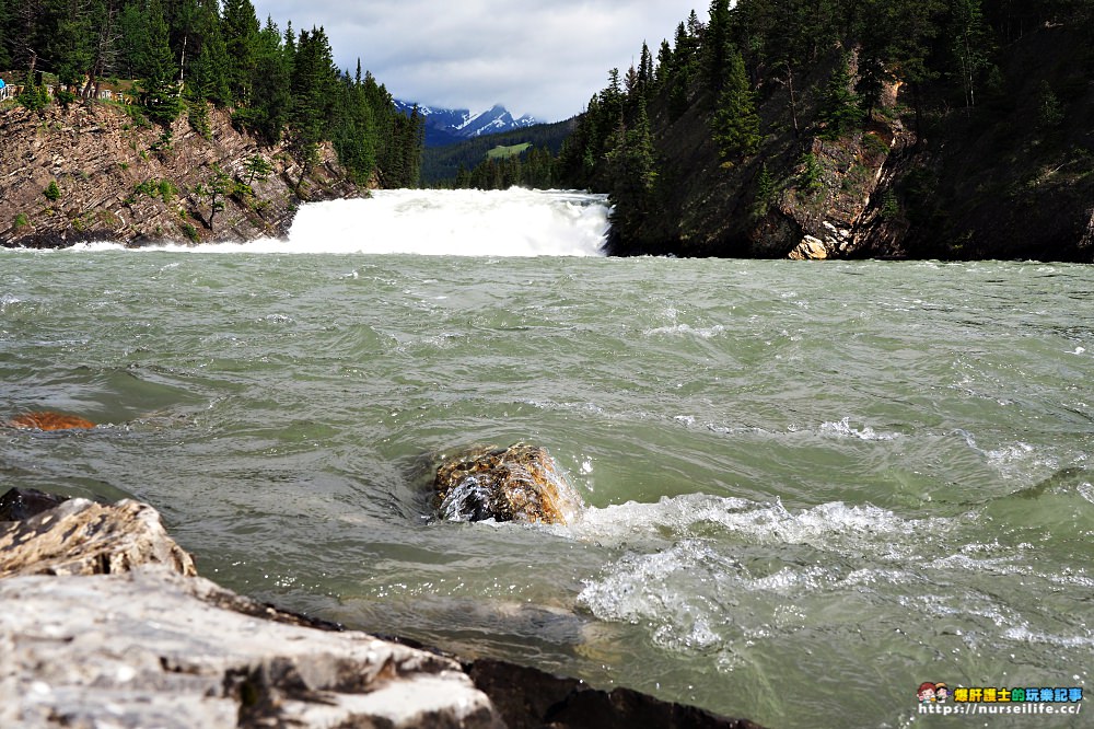 加拿大｜弓河瀑布 Bow Falls．大江東去景色依舊 - nurseilife.cc