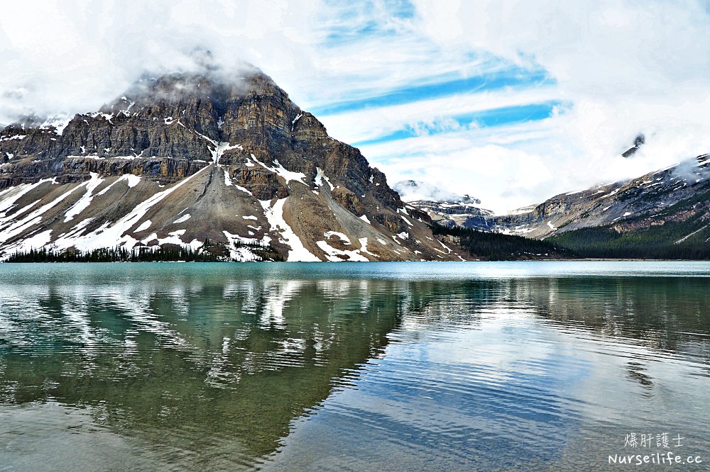 加拿大｜弓湖 Bow Lake．湖光倒影猶如天堂 - nurseilife.cc