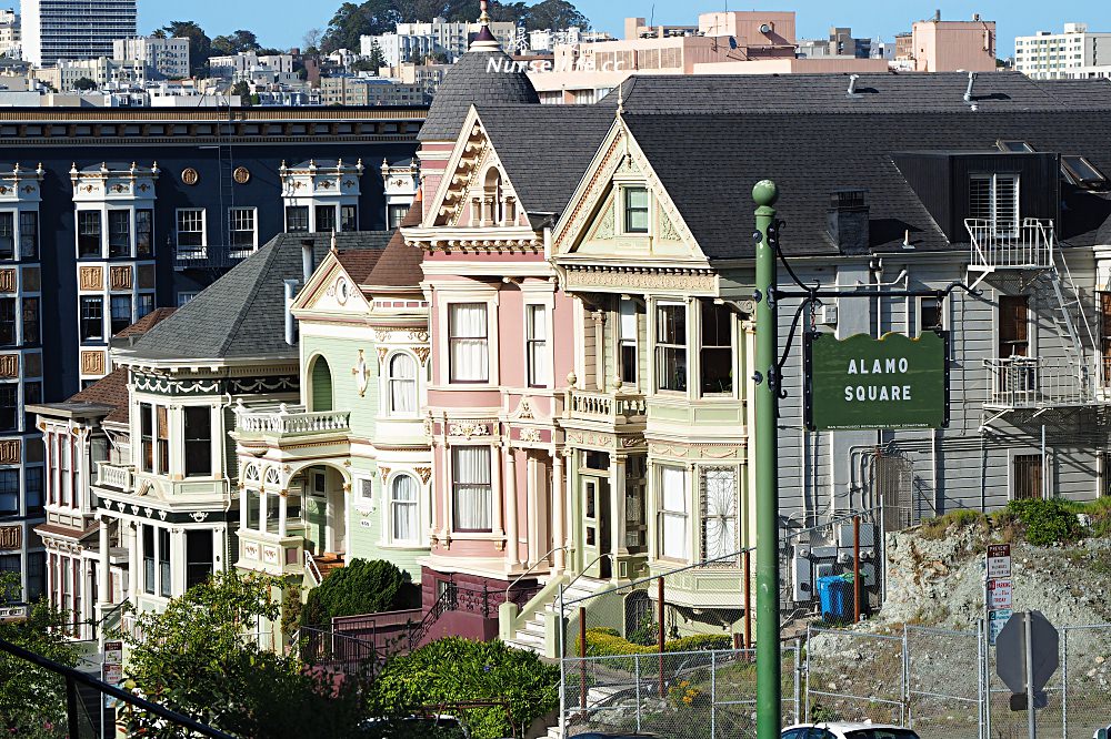 美國、加州｜舊金山六姐妹．Alamo Square: Painted Ladies - nurseilife.cc