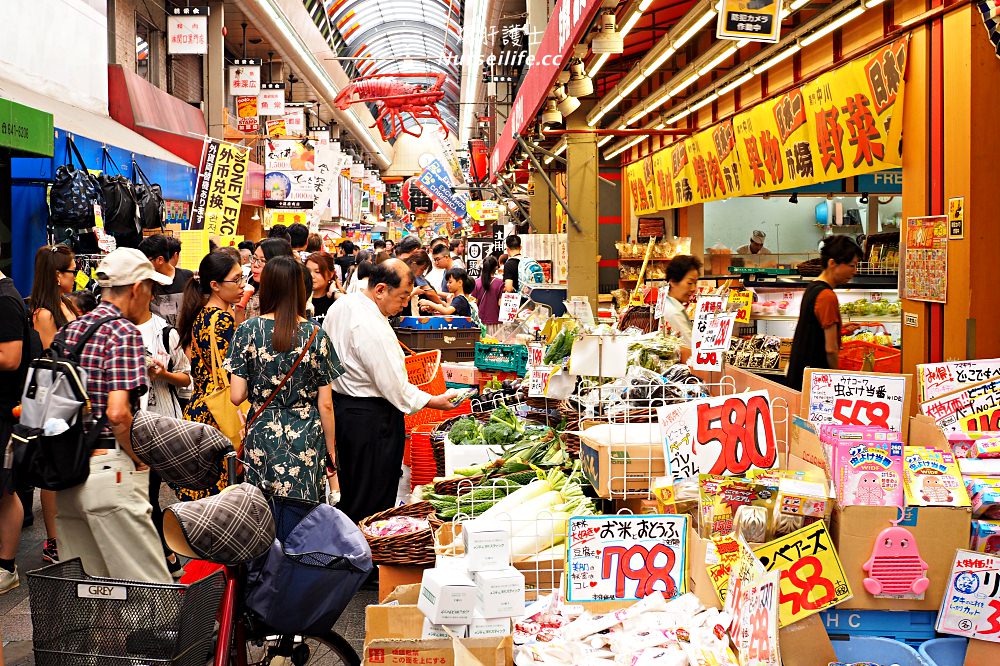 大阪黑門市場：海鮮丼、壽司、黑毛和牛、烤龍蝦、新鮮哈密瓜，吃飽吃滿再離開！ - nurseilife.cc