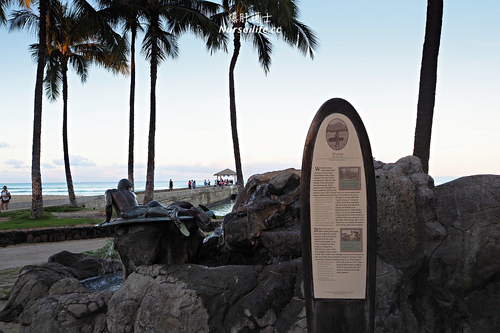 夏威夷檀香山威基基海灘 Waikiki Beach．躺下就贏了！ - nurseilife.cc