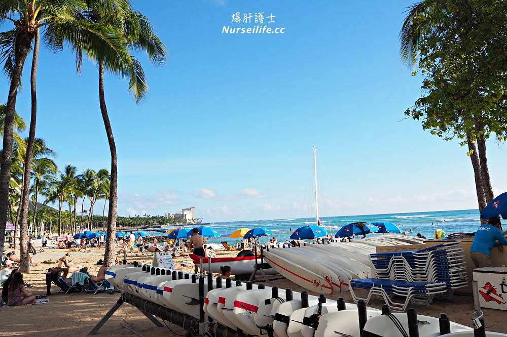 夏威夷檀香山威基基海灘 Waikiki Beach．躺下就贏了！ - nurseilife.cc