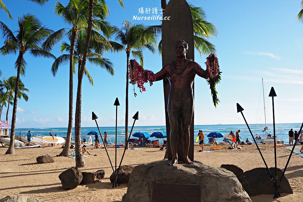 夏威夷檀香山威基基海灘 Waikiki Beach．躺下就贏了！ - nurseilife.cc