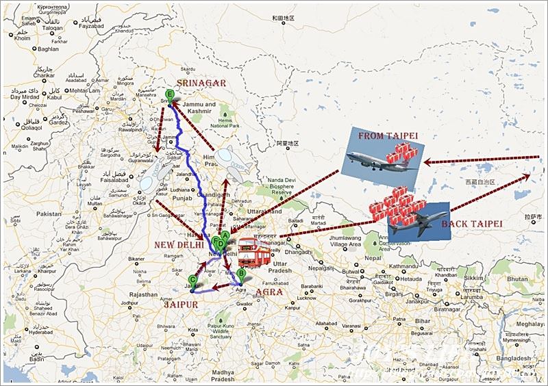 【印度自助】印度北金三角X喀什米爾不落屎及不可思議掰宅之旅(trip of India) - nurseilife.cc